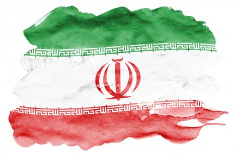 Iran Flag Art, Iran Flag, Freedom Art, Psychology Studies, Liquid Watercolor, Flag Art, Islamic Wallpaper, Vector Photo, Premium Photo