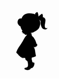 Silhouette Girl, Kids Silhouette, Silhouette Clip Art, Silhouette Images, Girl Silhouette, Silhouette Stencil, Silhouette Portrait, Dessin Adorable, Silhouette Art