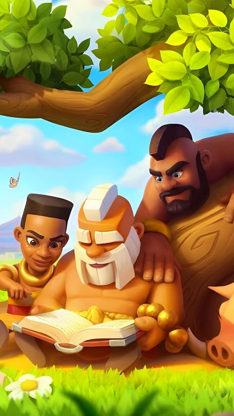 Clash royale Clash Royale Art, Clash Royale Fanart, Clash Royale Personajes, Mexico Crafts, Skeleton King, Boom Beach, Hay Day, Whatsapp Wallpaper, Matching Wallpaper