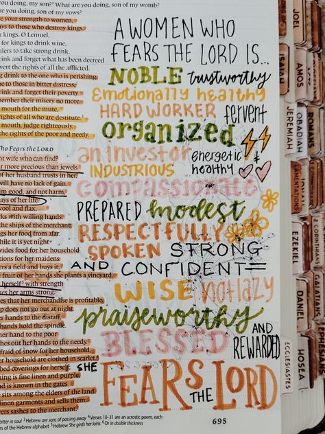 Proverbs 31 Bible Journaling Art, She Reads Truth Bible Journaling, Proverbs 31 Bible Journaling, Bible Collage, Bible Calligraphy, Bible Drawings, Bible Doodles, Bible Journaling Printables, Praising God