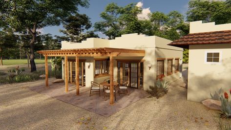 Casita Designs – Arizona Garage Builders Arizona Casita, Casita Floor Plans, Backyard Casita, Casita Plans, Ranch House Floor Plans, Contemporary Floor Plans, House Plans Australia, South Facing House, Garage Builders