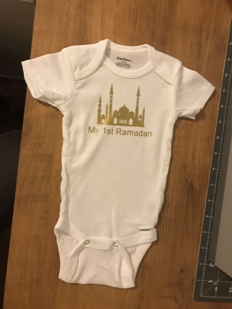 My 1st Ramadan onesie 1st Ramadan, Ramadan Day, Ramadan, Onesies, Baby Onesies, Quick Saves