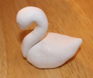 Polymer Clay Canework Swan | Polymer Clay Workshop Clay Swan Sculpture, Clay Art For Kids, Animal Clay, Clay Workshop, Clay Crafts For Kids, Kids Clay, Fondant Animals, Clay Sculptures, Sculpey Clay