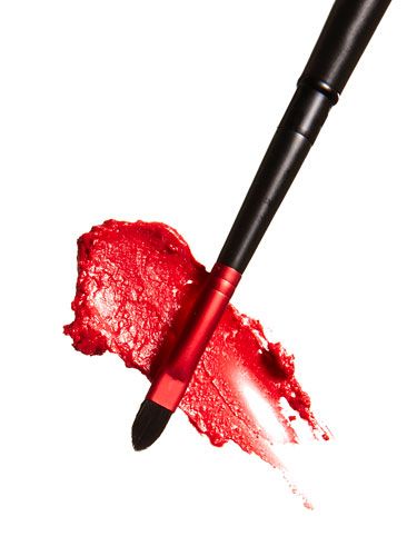 stop-the-clock strategies #5 - Lip color -- Makeup Mistakes - Makeup Tricks to Help You Look Younger - Good Housekeeping Makeup Utensils, Lipstick Brush, Makeup Secret, Lip Color Makeup, Lipstick Tube, Makeup Mistakes, The Tube, Beauty School, Cosmetic Skin Care