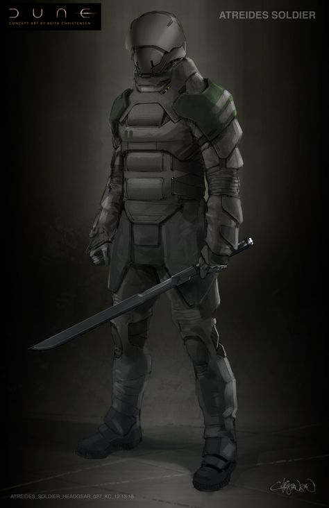 ArtStation - ATREIDES ARMOR Soldiers Concept Art, House Atreides, Elder Scrolls Art, Dune Art, Denis Villeneuve, Military Gear Tactical, New Profile Pic, Sci-fi Armor, Future Soldier