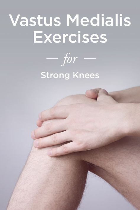 Vastus Medialis Exercises: For the Knee Joint Vastus Medialis Exercises, Quadriceps Exercises, Knobby Knees, Physio Exercises, Vastus Medialis, Knee Massage, Strong Knees, Healthy Knees, Pt Exercises