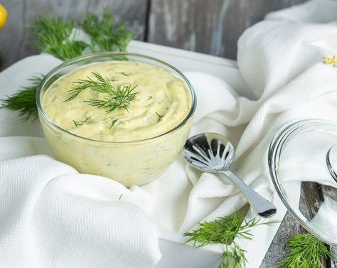 Learn more about Creamy Mustard Dill Sauce from SideChef! Dill Mustard Recipe, Dill Mustard Sauce, Dill Sauce Recipe, Mustard Recipe, Thyme Recipes, Cooking App, Dill Sauce, Fresh Turmeric, Food Articles