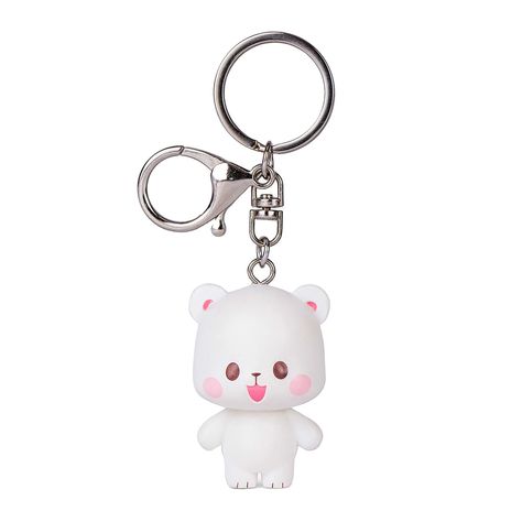 PRICES MAY VARY. Charming 3D Character Design - Milk comes to life as an adorable 3D figurine keychain for the first time! Lightweight & Compact - Designed for convenience, this 3D Keychain has a compact and lightweight design, ensuring effortless portability. With its metal keyring and mini clasp, securing it to your belongings is a breeze. Durable and Functional - High-quality construction for durability and long-lasting use. Official Milkmochabear Merchandise Please note that the listing is f Stuffed Animal Keychain, 3d Keychain, Milk & Mocha, Kids Luggage, Design Milk, Vinyl Figures, Travel Gear, Key Chains, Key Chain