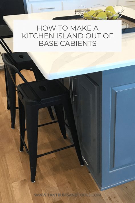 Kitchen Island Ideas Diy With Seating, Kitchen Island Diy With Seating, Prefab Kitchen Cabinets, Small Kitchen Island Ideas With Seating, Make A Kitchen Island, Build A Kitchen Island, Prefab Cabinets, Kitchen Island Base, Kitchen Island Height