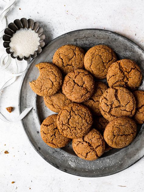 Miso Cookies, Delicata Squash Recipe, Sweet Potato Gratin, Ginger Miso, Autumn Side Dishes, Ginger Molasses Cookies, Molasses Cookies, Ginger Cookies, Pan Bread