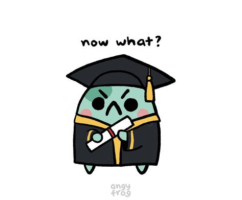 Frog Graduation, Grumpy Frog, Grumpy Frog Drawing, Frog Memes Funny, Frog Meme, Doodles