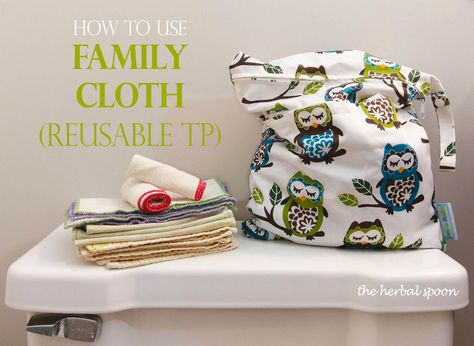 Looking for a toilet paper alternative? Say hello to family cloth reusable toilet paper. It's eco-friendly and you won't run out of TP again. Reusable Toilet Paper Storage, Reusable Toilet Paper, Family Cloth, Mocha Recipe, Homemade Bubbles, I Will Survive, All About Family, Toilet Paper Storage, Home Health Remedies