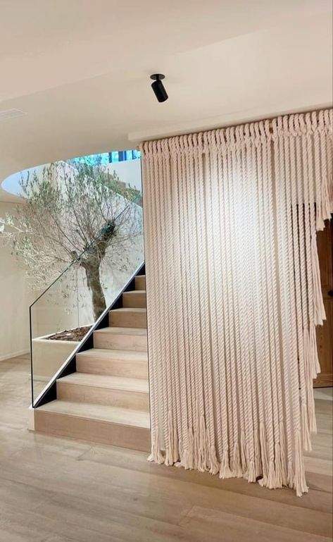 Living Room Separator Ideas, Craft Room Design, Wall Painting Decor, Kitchen Interior Design Decor, Macrame Curtain, Shed Homes, Store Design Interior, Bramble, Open Concept