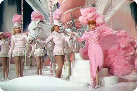 Lucille Ball in Ziegfeld Follies. Drool. Burlesque Inspiration, Ur Gay, Aphrodite Aesthetic, Ziegfeld Follies, Ziegfeld Girls, Pink Luxury, Glam Life, Desi Arnaz, Lucille Ball