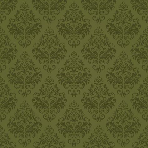 Victorian Christmas Wallpaper, Green Victorian Wallpaper, Moroccan Wallpaper, Royal Wallpaper, Vintage Wallpaper Patterns, Feng Shui Design, Business Aesthetic, Metallic Background, Decoupage Printables