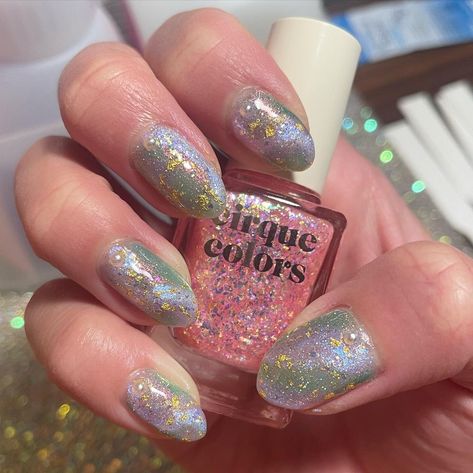 Cirque Colors (@cirquecolors) • Instagram photos and videos Cirque Colors, Glitter Glue, My Nails, Christmas Eve, Glue, Manicure, Two By Two, Nail Polish, Glitter