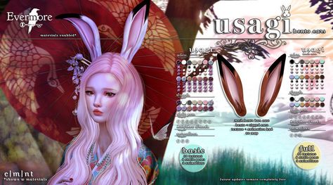 Sims 4 Cc Bunny Tail, Sims 4 Cc Bunny Ears, Sims 4 Bunny Ears, Sims4 Accessories, Bunny Ears And Tail, Sims 4 Toddler Clothes, Cat Ears And Tail, Play Sims 4, Sims 4 Anime