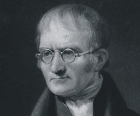 John Dalton - proposed first version of the modern atomic theory - "Dalton was as faithul a Quaker as any, attending services twice each Sunday throughout his entire life. Often he served as a representative to his church's councils. Once he proposed that music be allowed into worship services, but when this was denied, he accepted the decision of his peers. By all accounts, he was a God-fearing, decent, and honest man..." Dalton Atomic Model, Joseph John Thomson, John Dalton, Atomic Theory, Physics Classroom, As Good As Dead, Famous Scientist, Physicists, Philosophers