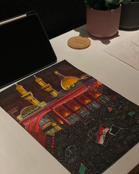 Sabir Piya Photo, Karbala Photos, Pen Art Work, Aesthetic Grunge Tumblr, Interior Architecture Drawing, Islamic Art Canvas, Cute Laptop Stickers, Islamic Calligraphy Painting, Karbala Photography