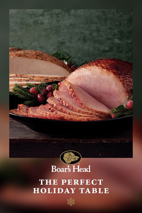 Ham Appetizers, Thanksgiving Ham, Ham Dishes, Christmas Meals, Crockpot Ham, Christmas Ham, Boars Head, Thanksgiving Dinner Recipes, Thanksgiving Cooking