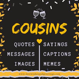 42 Best Cousin Quotes Sayings Messages and Captions for Instagram Captions Cousin Instagram Messages Quotes Quotes About Cousins Memories, Cousins Day Out Captions, Best Cousin Quotes Funny Hilarious, Cousins Wedding Caption, Cousin Birthday Quotes Funny, Cousins Quotes Funny Crazy, Favorite Cousin Quotes, Cousins Quotes Funny Hilarious, Cousin Sayings