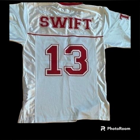 Rare Taylor Swift Jersey From The Red Tour. This Was Bought After The Concert And Has Never Been Worn. I Have A Size Small And A Size Medium. Everything Is Embroidered On-To The Jersey So It Won't Fade In The Wash. The Listing Is For 1 Jersey. Taylor Swift Jersey, Rare Taylor Swift, Adele Style, Taylor Swift Top, Taylor Swift Tops, Taylor Swift Merchandise, Taylor Swift Shirts, Taylor Swift Fan Club, Taylor Swift Tour Outfits