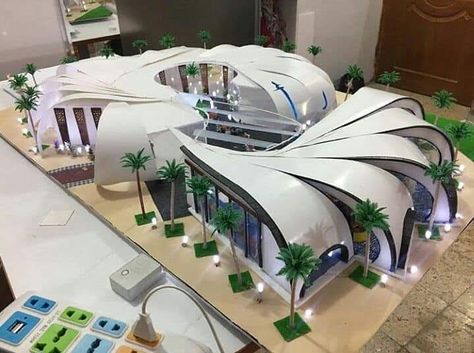 Architectural Design Plans: Crafting the Blueprint for Inspired Spaces Museum Facade, Organic Architecture Concept, Maquette Architecture, Models Architecture, Architecture Sketches, Futuristic Building, Concept Models Architecture, Geometric Architecture, Architectural Model