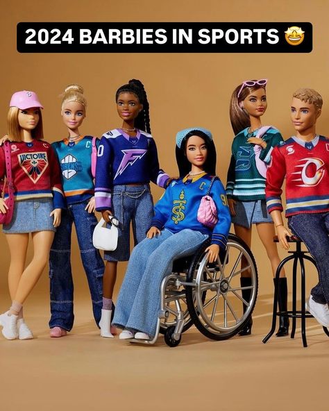 Swipe to see a recap of the sporty 2024 @barbie gworls 💖

(via @thepwhlofficial, @sbird10, @pbs, @c_sinc12, @barbiestyle, @estelle.mossely, @weekend_byvsd, @susirodriguezgacio, @indivisa, @mattel, Lance!, @confidencecodegirls, @barbie) 
#womenssports #barbie #inspiringgirls #barbiestyle • Posted 2024-11-12T22:45:43.000Z • Via @togethxr Got Game, Women's Sports, Barbie Fashion, Sports Women, Social Media, Media, Sports