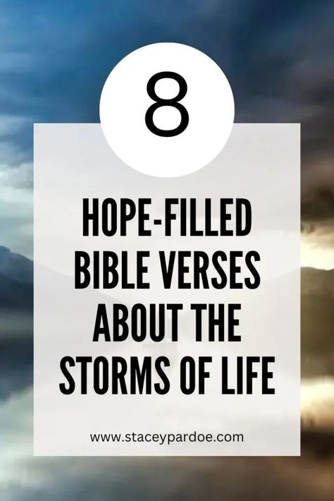 8 Hope-Filled Bible Verses About the Storms of Life - Stacey Pardoe Printable Bible Study Worksheets, Bible Verses About Life, Worksheets For Adults, Bible Study Worksheet, Verses For Women, Tiny Boat, Struggles In Life, Growing In Faith, Bible Verses For Women