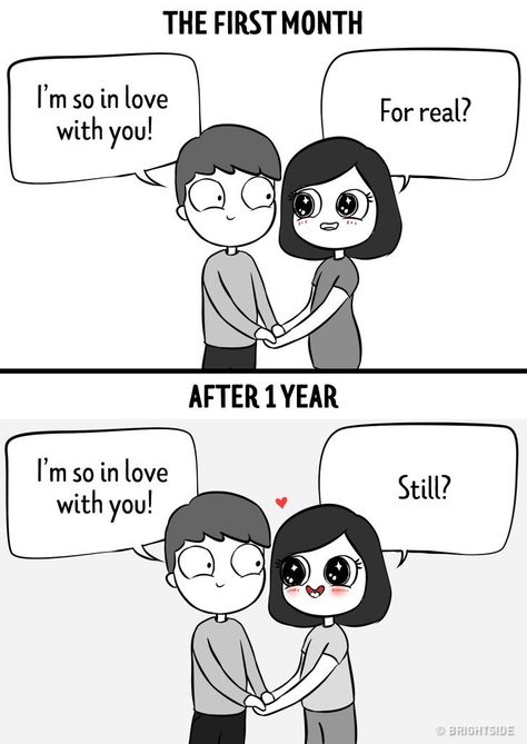 Funny Comics Compare Fresh Relationships To The Ol' Comfortable Phase - Memebase - Funny Memes Memes Amor, Relationship Comics, Couple Memes, Relationship Images, Memes For Him, Funny Relationship Jokes, Cute Couple Comics, Funny Relationship Memes, Funny Relationship Quotes