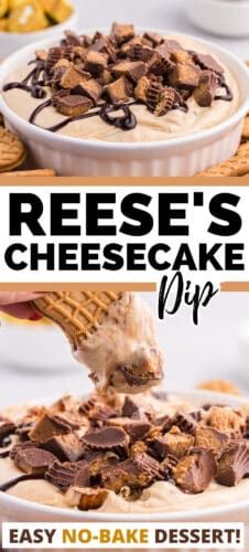 Reeses Peanut Butter Cup Dip, Reese’s Peanut Butter Cheesecake Dip, Reese Cup Dip, Reese’s Peanut Butter Cup Dip, Reese's Peanut Butter Dip, Reese Cup Dessert Recipes, Reese’s Cheesecake Dip, Reese’s Peanut Butter Dip, Reese’s Dip