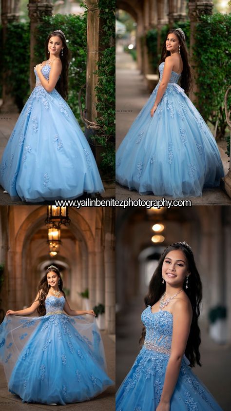 quinceanera photoshoot quince poses Gown Dress Pose, Gowns Dresses Poses, Gown Poses Indian, Bride Gown Poses, Gown Poses For Women, Photo Poses In Gown Dress, Poses For Gown Dress, Gown Dress Photoshoot Ideas, Poses For Sweet 16 Picture Ideas