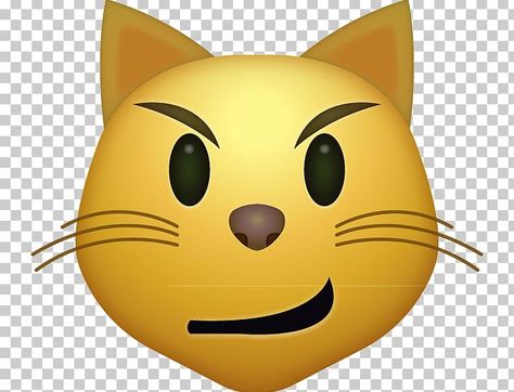 Cat Emoji Iphone, Stiker Ig, Iphone Png, Phone Emoji, Emoji Smile, Clipart Animals, Emoticon Faces, Iphone Emoji, Computer Icons