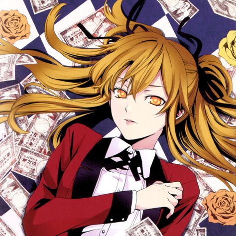 Manga Kakegurui, Mary Saotome, Alien Stage, Character Collection, Japanese Cartoon, Cute Profile Pictures, Animated Icons, Art Icon, Anime Comics