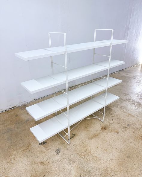 Vintage Ikea “Enetri” Shelf Classic and fave from Ikea, 1990s. In great condition with some minor scratches and wear. Shop online @ www.re.haus Enetri Shelf, Ikea Enetri, Shelf Classic, Vintage Ikea, Vintage Furniture, Online Shopping, Conditioner, Shelves, Furniture