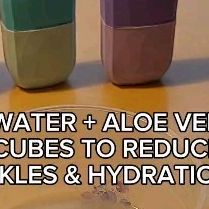 Trinh Georg on Instagram: "I do the ice cubes on my face every morning. So easy and effective! Rice water helps reduce the damage and make the skin wrinkle-free. Aloe vera helps lock in the moisture in the skin which helps to heal it as it has anti-inflammatory properties. Aloe vera is also known to soothe the skin while rice works towards controlling excess oil and getting rid of the blackheads and whiteheads, thus giving clear and brighter skin. #beautytips #faceyoga #naturalbeauty #antiaging #facialexercise #trinhgeorg #SelfCare #antiagingtips" Blackheads And Whiteheads, Skin Care Devices, Brighter Skin, Rice Water, Facial Exercises, Anti Aging Tips, Wrinkled Skin, Face Yoga, Bright Skin