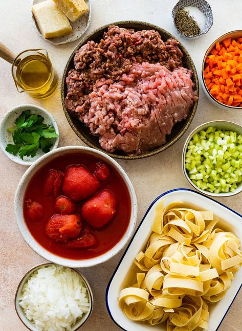 Italian Ragu Meat Sauce - CucinaByElena Authentic Ragu, Italian Ragu Recipe, Italian Ragu, Italian Meat Sauce, Ragu Sauce, Ragu Recipe, Italian Family, Italian Recipes Traditional, European Recipes