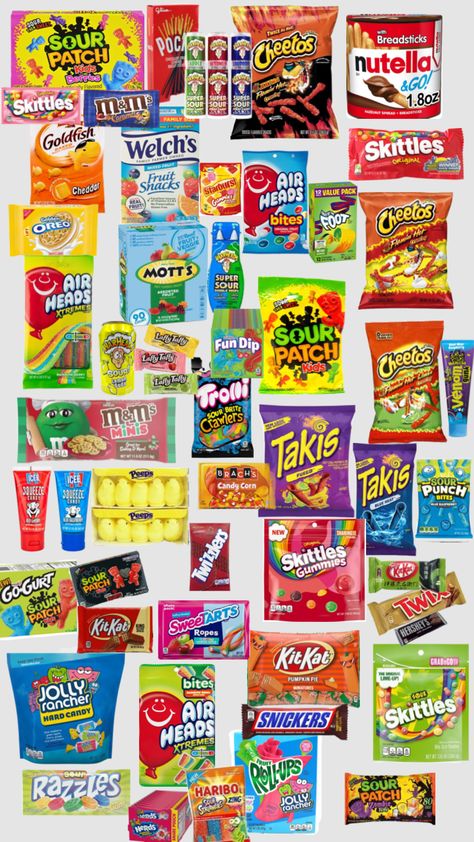 Motts Fruit Snacks, Golden Oreo, Mini Chips, Junk Food Snacks, Sleepover Things To Do, Best Candy, Cute Doodles Drawings, Food Goals, Mixed Fruit