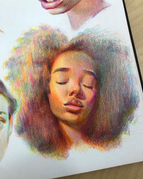 3,232 Likes, 21 Comments - Chris Hong 🇰🇷🇨🇦 (@chrishongart) on Instagram: “Here’s this portrait finished! In my latest coloured pencil Skillshare class, I teach students to…” Colored Pencil Drawings, Color Pencil Sketch, Colored Pencil Portrait, Inspiring Artists, Color Pencil Illustration, Prismacolor Art, Illustration Ideas, Art Painting Gallery, Color Pencil Art