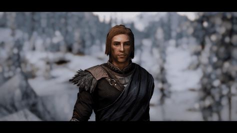 Gives a new look to JosephRussell's Lucien while staying true to the original character. Lucien Flavius, Skyrim Followers, Skyrim Mods, Staring At You, The Originals Characters, Black Tree, Games Images, Important News, Original Character