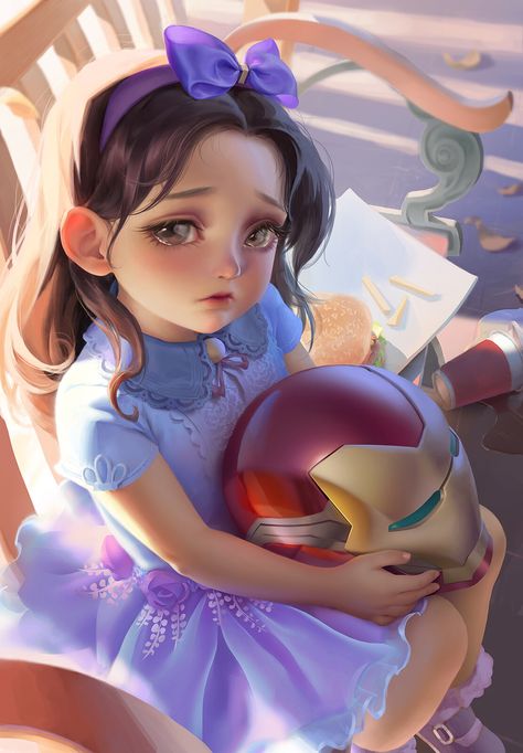 Little Morgan, duo en on ArtStation at https://www.artstation.com/artwork/PmAAE3 Morgan Stark Fanart, Iron Heart Marvel, Iron Man All Armors, Morgan Stark, Next Avengers, Baby Avengers, Star Academy, Marvel Characters Art, Marvel Superhero Posters