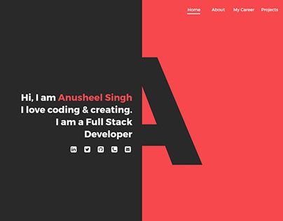 Check out new work on my @Behance profile: "Portfolio Website of Developer" http://be.net/gallery/103507417/Portfolio-Website-of-Developer Full Stack Developer Portfolio, Developer Portfolio, Resume Portfolio, Full Stack Developer, Ui Design Website, Creative Web Design, Portfolio Ideas, Portfolio Inspiration, My My