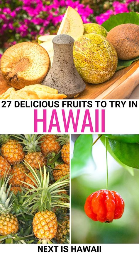 Gardening In Hawaii, Food In Hawaii, Hawaii Farm, Hawaii Fruit, Food Hawaii, Hawaiian Fruit, Fruit Calories, Hawaii Pineapple, Hawaiian Plants