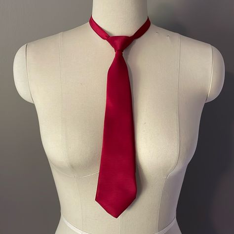 Child’s Tie With Velcro Closure Around The Neck Red New Condition - Never Worn Evil Hall, Weird Music, Joe Hawley, Five Guy Burgers, Miracle Musical, Geronimo Stilton, Drawing Refrences, Hall Ideas, Halloween 23