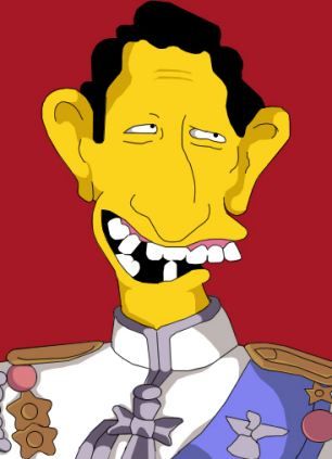 How Prince Charles, complete with bad teeth, appeared on classic U.S. cartoon series The Simpsons The Queen Of England Funny, Rotten Teeth, Chipped Tooth, Prince Charles Meme, Ralph Wiggum, New Republic, Bad Teeth, Queen Elizabeth Memes, Catchy Names