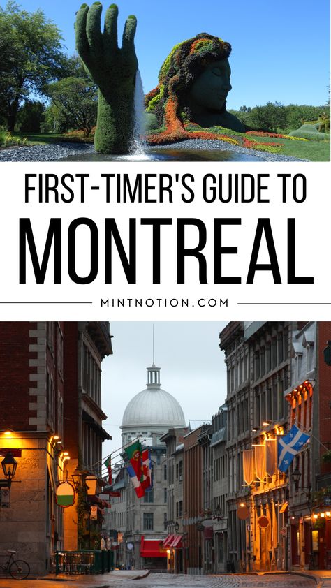 Visiting Montreal for the First Time (16 Tips & Tricks) Montreal Trip Travel Guide, Travel Montreal Canada, Montreal Canada September, Must Do In Montreal, 4 Days In Montreal, Montreal Family Vacation, Montreal Day Trips, Toronto Weekend Trip, Montreal Canada Outfits Spring