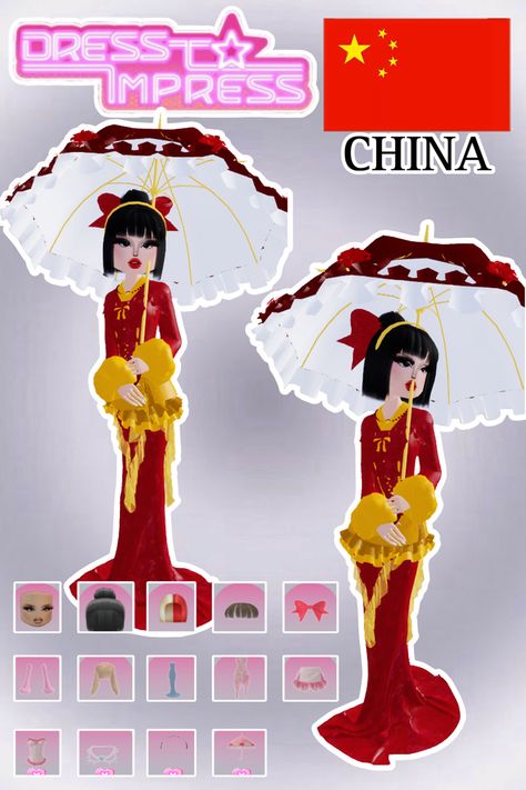 • 🏵️ • - #fyp #dti #dresstoimpress #dress #to #impress #roblox #dtiideas #aesthetic #outfitideas #dresstoimpressideas #idea #board #pin #robloxpin #robloxdti #robloxdresstoimpress Chinese Outfits Dti, Di Your Culture Theme, Dti Culture Fits, China Dress To Impress, Ur Culture Dress To Impress, Chinese Dress To Impress, Dti Theme Your Culture, Dress To Impress Theme Your Culture, Pop Culture Dress To Impress Outfit