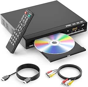 All-Region DVD Players for TV with HDMI，CD Player for Home Stereo System, HDMI and RCA Cable Included，Enjoy an Excellent Sound Quality Experience Graphic Design Terms, Home Stereo System, Electronic Store, Home Theater Setup, Dvd Players, Stereo System, Recorders, Blu Ray Discs, Cd Player