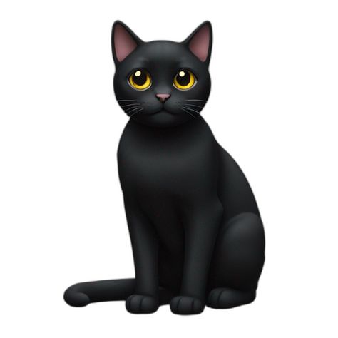 AI emoji generated from the prompt: Black cat Cute Emoji Iphone, Apple Emojis Ios, Custom Iphone Stickers, Iphone Stickers Emoji, Emoji Templates, Cat Emoticon, Black Emojis, Emojis Iphone, Apple Emojis