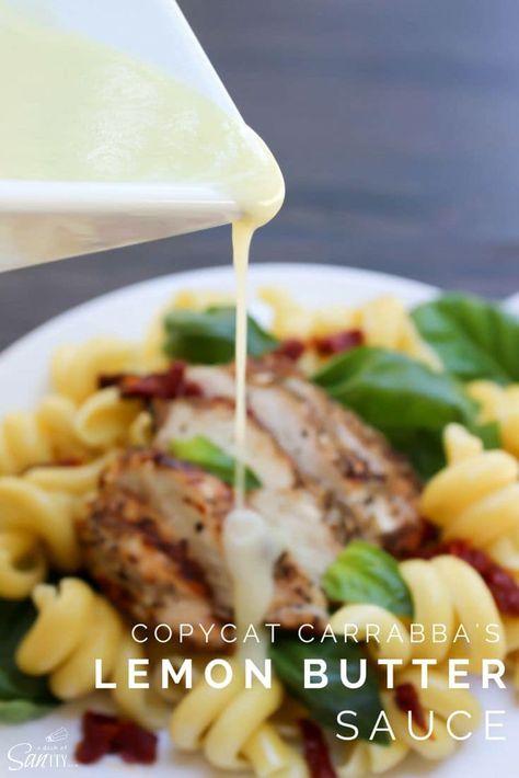 Copycat Carrabba’s Lemon Butter Sauce Carrabbas Recipes, Chicken Bryan, Lemon Butter Sauce, Blueberry Pie, Savory Sauce, Lemon Butter, Butter Yellow, White Pepper, Butter Sauce